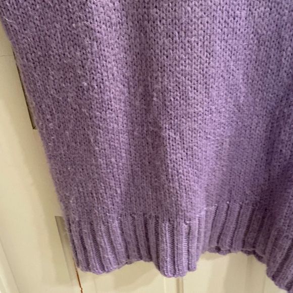 French Connection Purple Sweater size smal - Picture 3 of 4